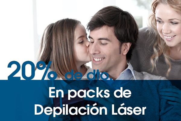 20% de descuento en packs de Depilación Láser