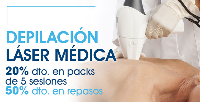depilación láser médica