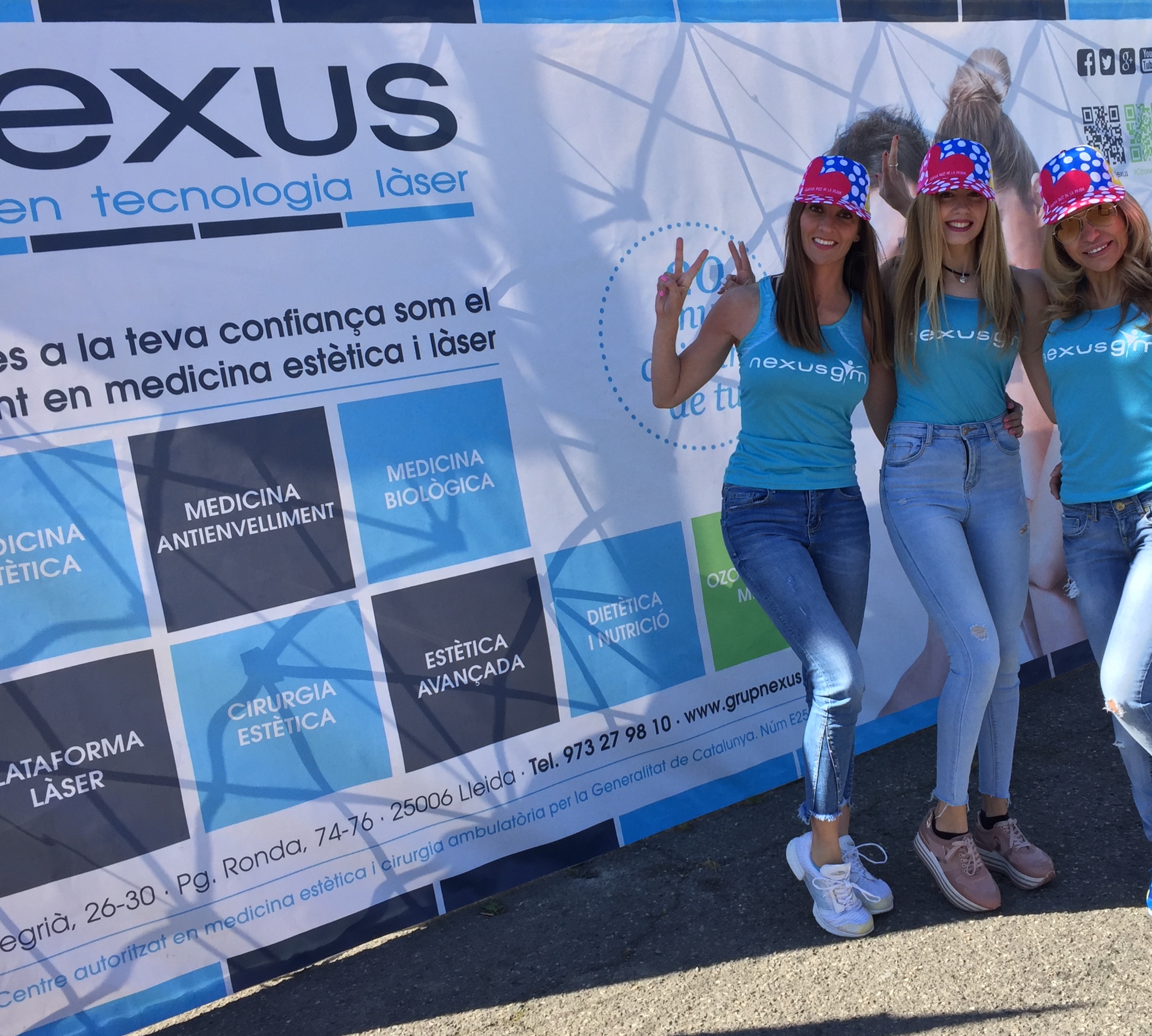Chicas Nexus cursa de bombers